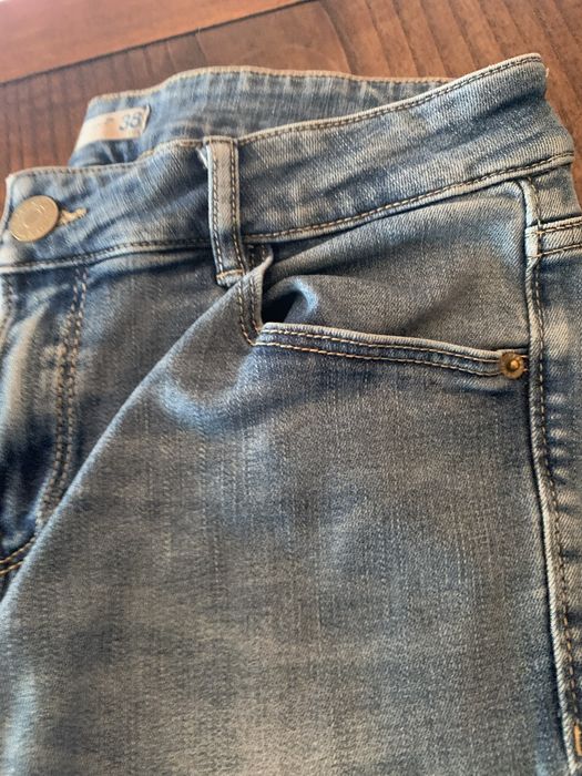 Pack de 2 Calças ganga.