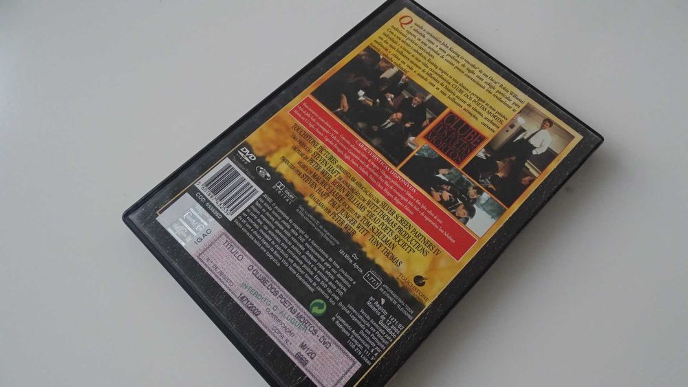 DVD - Clube dos Poetas Mortos - RARO