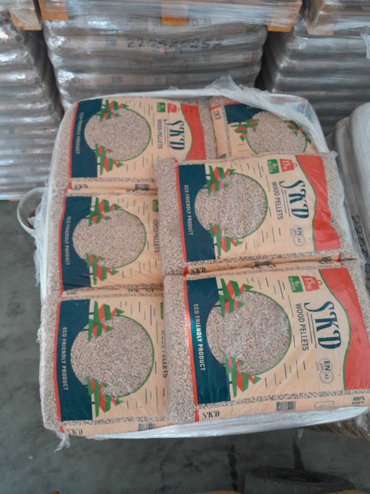 Pellet drzewny SKD z Certyfikatem  ENplus A1.