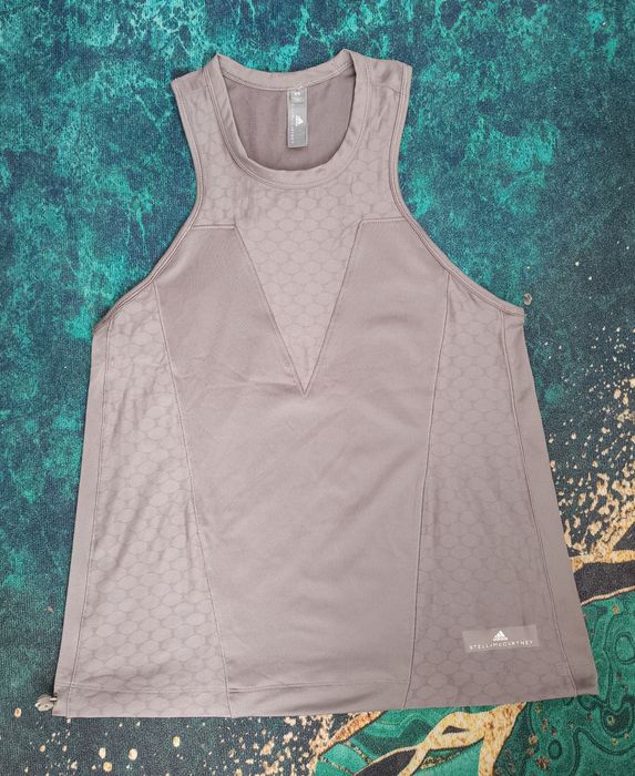 Adidas by Stella McCartney żakardowy top rozm XS
