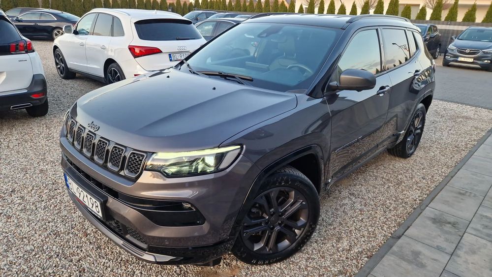 Jeep Compass 1.3 Turbo  Lifting Led Kamery 360 Nawigacja Skóra Jak Nowy