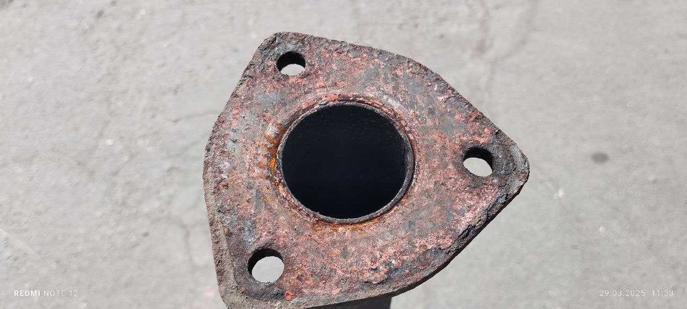 Приймальна труба (штани) Ланос 1.5 Євро 2 під вертикальний каталізатор