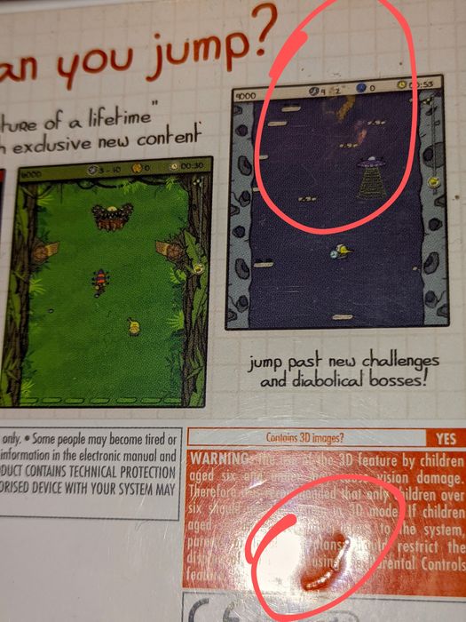 Nintendo 3ds Doodle Jump adventures игра регион PAL Европа