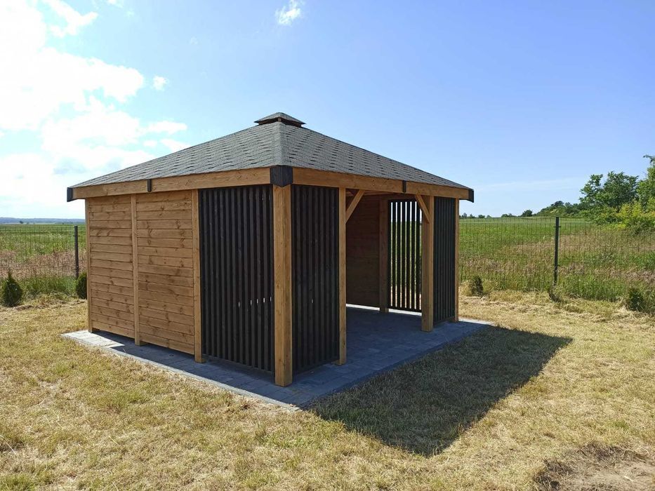 Altana altanka ogrodowa drewniana "SYCYLIA" 4x4 HIT!