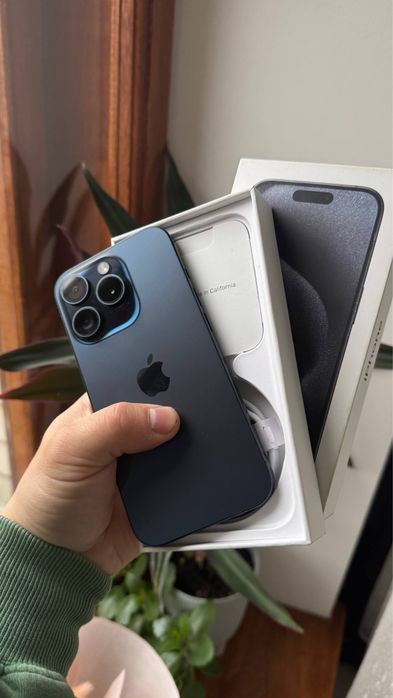 Iphone 15 pro 128gb повний комплект, гарантія