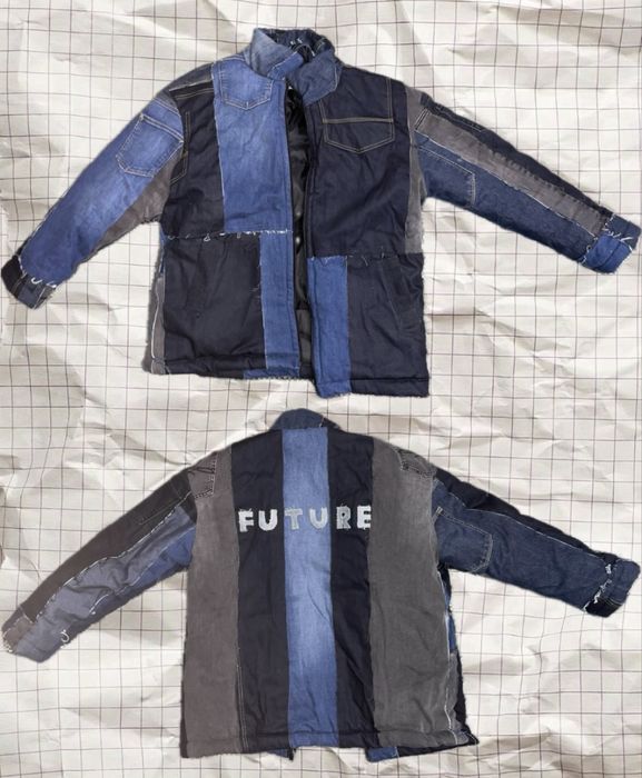 Дизайнерська куртка up-cycle