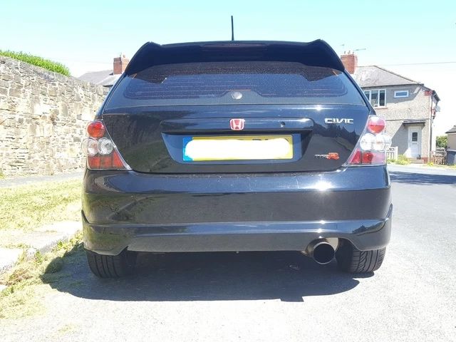 LIP SPOILER AILERON PALA ABA RABETA HONDA CIVIC EP3 EP TYPER TYPE-R