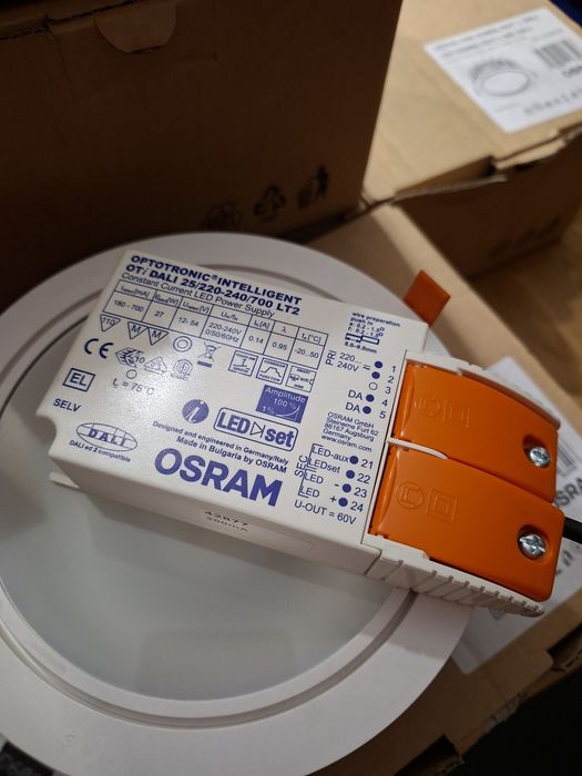 8szt- Oprawa Ledvance  downlight  l dali 12,5W 4000K – OSRAM