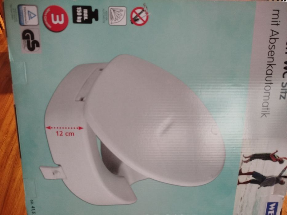 Nasadka nakładka toaletowa wenko NOWA 12 cm