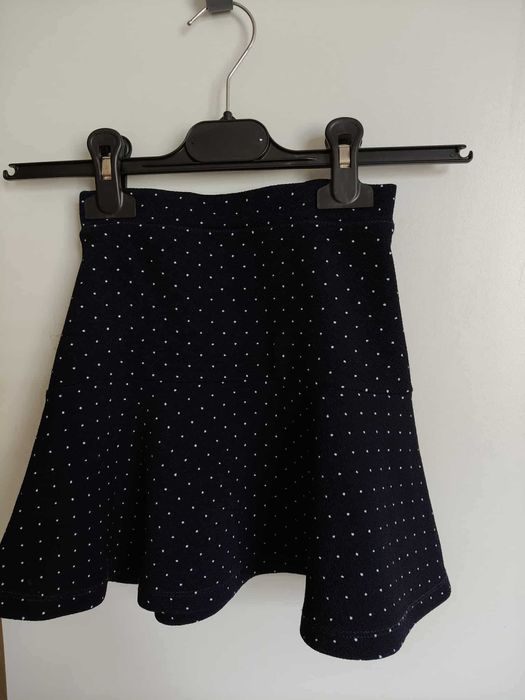 Granatowa spódnica w kropki Cool Club 104