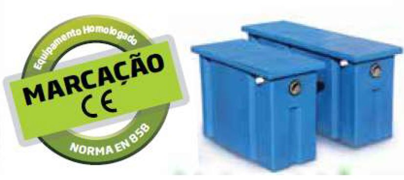 Separador Hidrocarbonetos 900 e 1400 litros Caudal ate 3Lts/seg