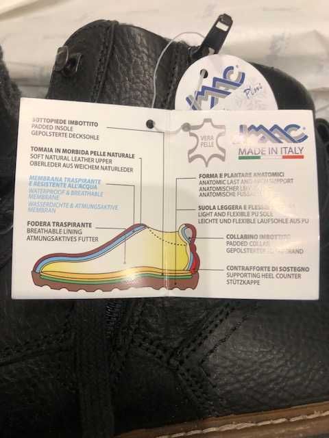 Черевики, ботинки, чоботи чоловічі зимові, р.44. Італія