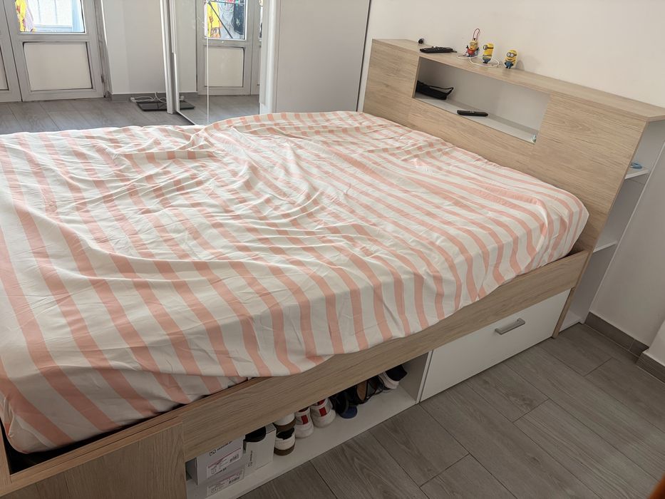 Cama de casal com colchao