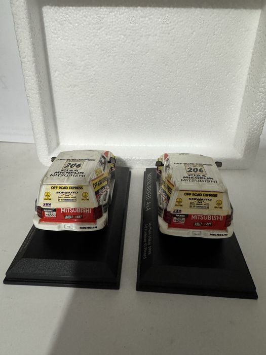 Miniaturas de rally Mitsubishi 1:43