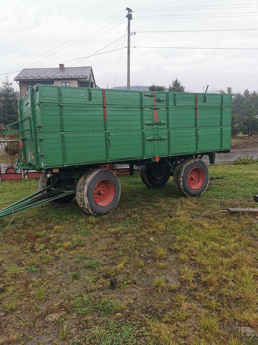 Przyczepa rolnicza 7- 12 ton na zboże