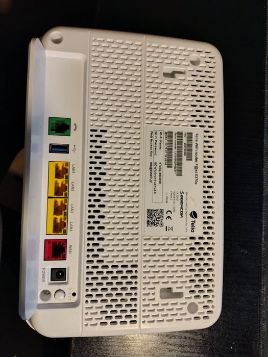 Router Sagem Fast 5370e wifi