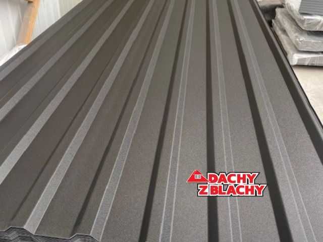 Blacha Trapezowa T-18 Czarny Mat