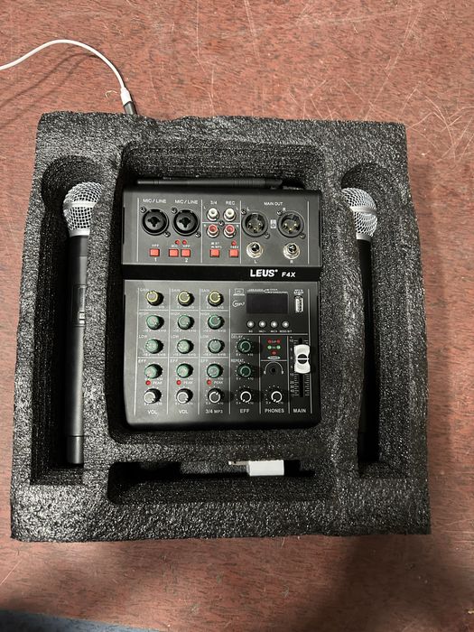 Mikrofony bezprzewodowe mixer audio dsp