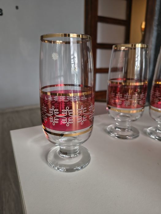 Kieliszki bohemia glas nietuzinkowe