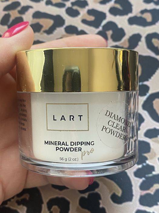 LART PRO puder budujacy Diamond Clear Powder 56 g manicure tytanowy