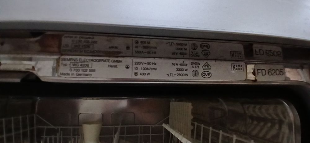 Máquina lavar loiça Siemens