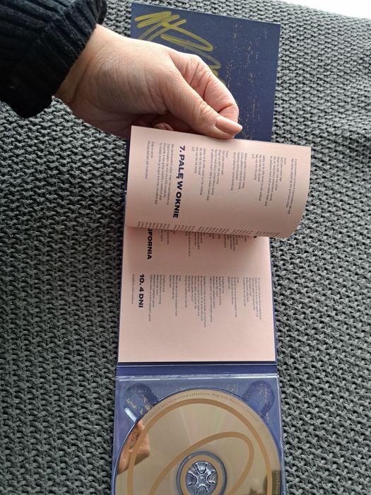Płyta "Złote Bloki" Mrozu z autografem