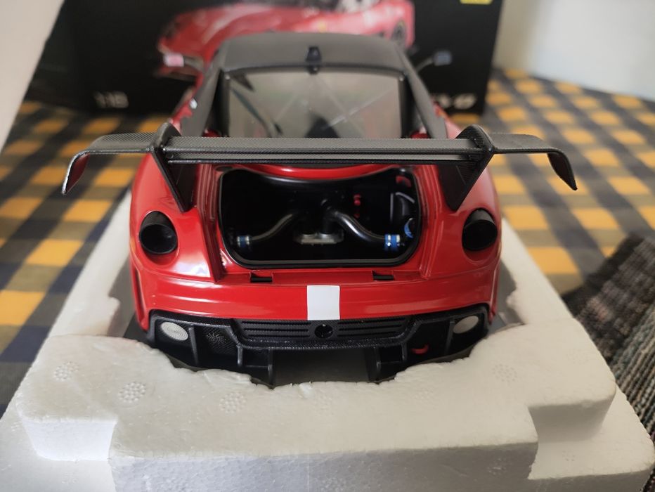 Ferrari 599xx Evo Hot wheels elite 1/18