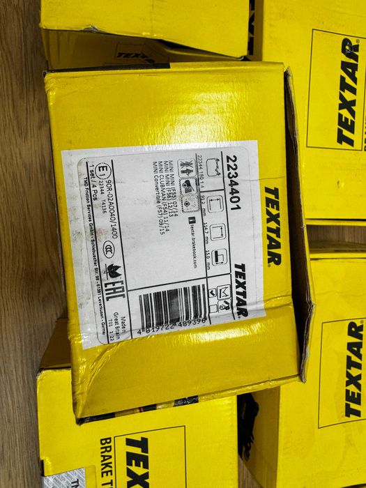 Гальмівні колодки Textar 2234401 Mini Cooper F54 F55 F56 F57 F60 JCW