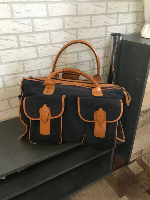 Сумка для поездок. Винтажная