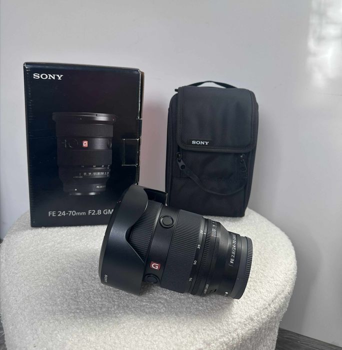 Obiektyw Sony 24-70 GM2 GM II f2.8 sony E Mount  a7 iv sony 70-200 GM2