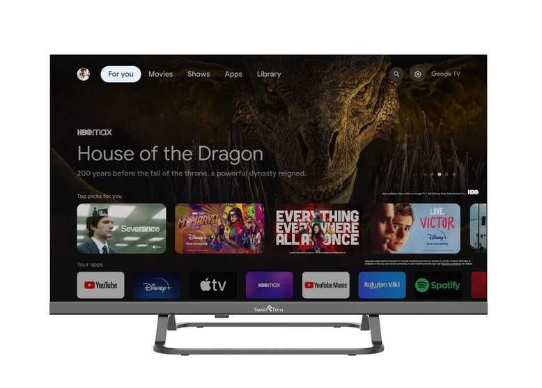 Smart TV 24 Polegadas Google 12V Autocaravana