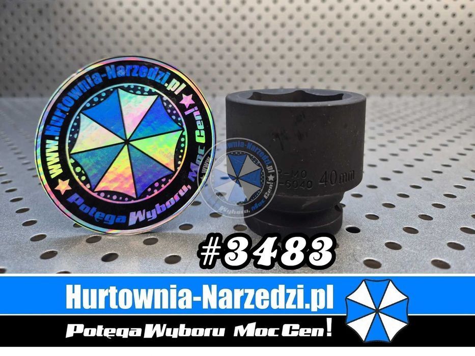 Nasadka 40mm nasadka udarowa 40mm klucz 40mm nasadka 6-kątna 40mm