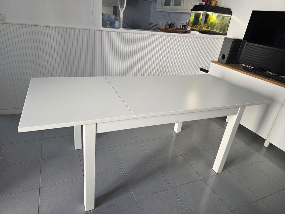Mesa extensivel branca