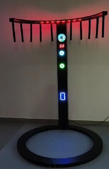 Máquina de Arcade NOVA - Teste de reflexos - Catch the Stick
