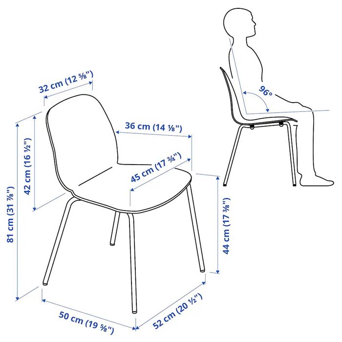 Cadeira Lidas IKEA