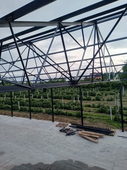 Konstrukcja stalowa dachu