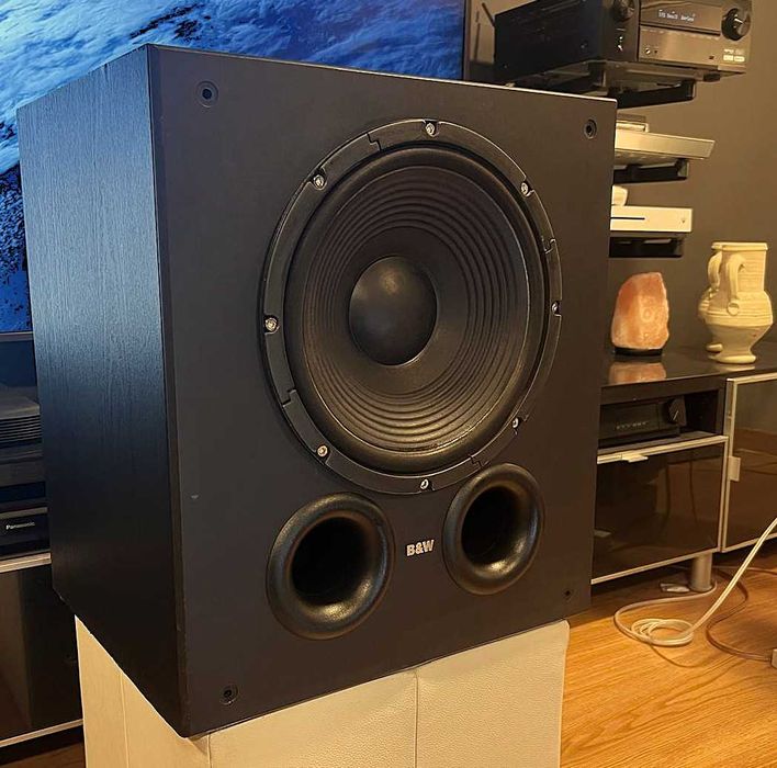 Subwoofer B&W AS6 c/ novo duplo flowport ( cxa 24 kgs!)