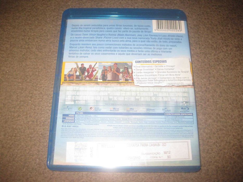 Blu-Ray "Terapia para Casais" com Vince Vaughn
