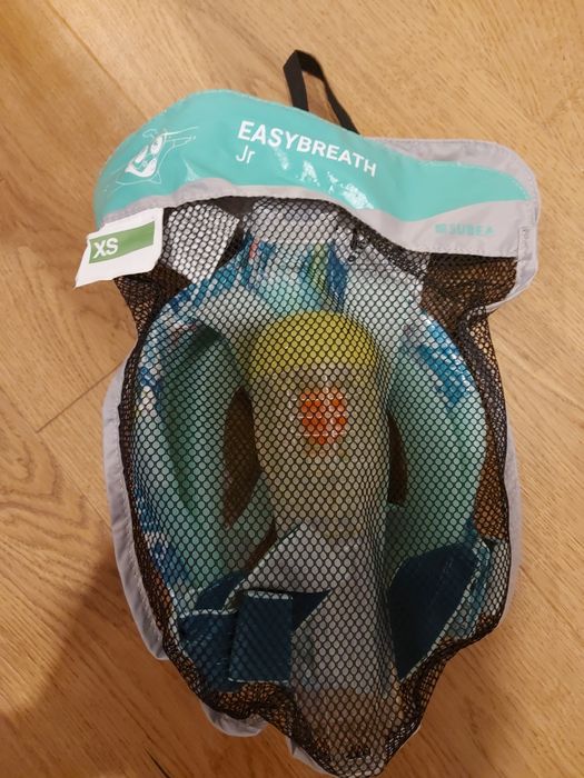 Maska do snorkelingu dla dzieci Easybreath XS z torbą