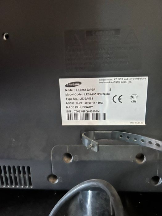 Телевизор 32" Samsung LE32A552P3R (Made in Hungary)