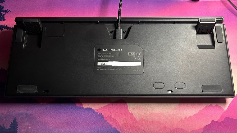 Механічна клавіатура Dark Project