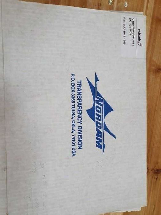 Janela de Avião DC-10/MD-11