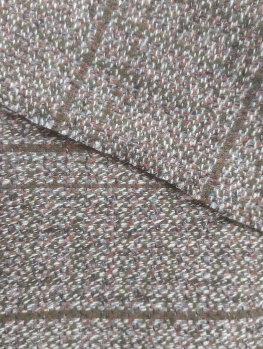 Тканина костюмна коричнева. Відріз.