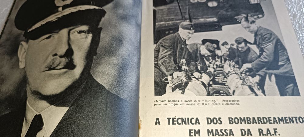 Rara revista Neptuno Winston Churchill 2 Guerra Mundial