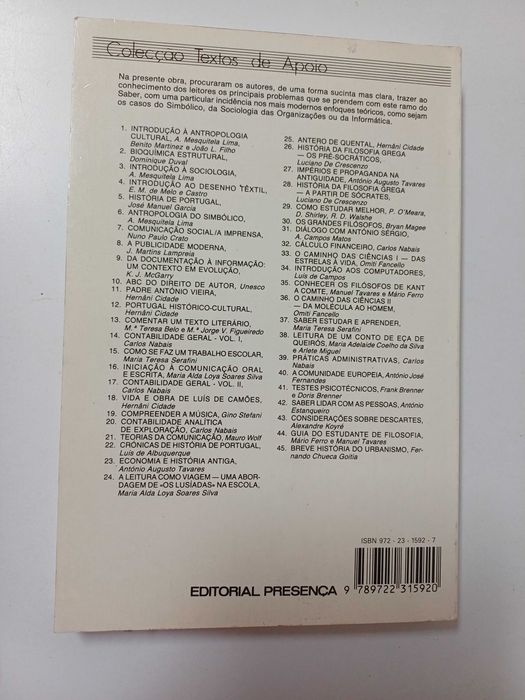 Augusto Mesquitela Lima - Introdução á Sociologia