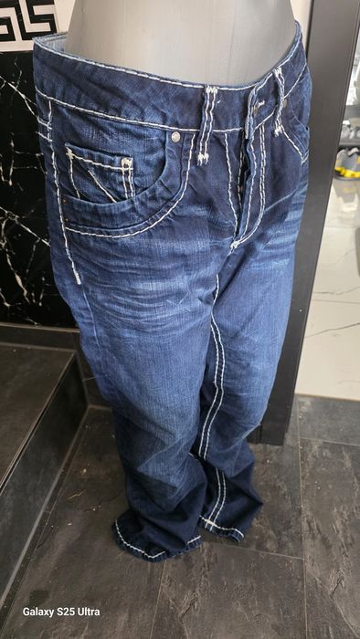 David Camp jeansy męskie pas 92 cm dł 112