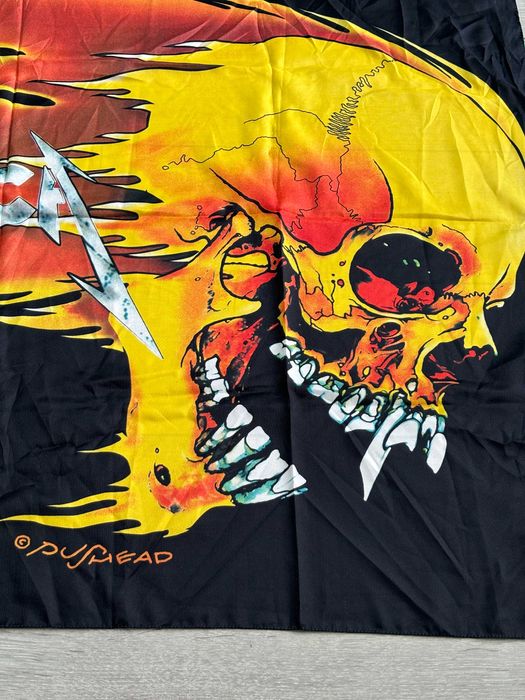 Metallica Metal Band Vintage Rare Retro Металіка Бандана Баф Вінтаж