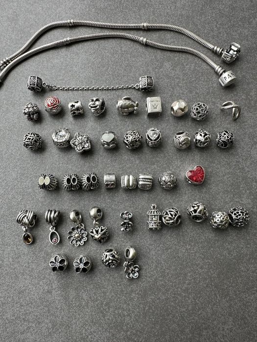 Pandora оригинал, браслет Пандора, Шармы Pandora, серебро 925, шарм