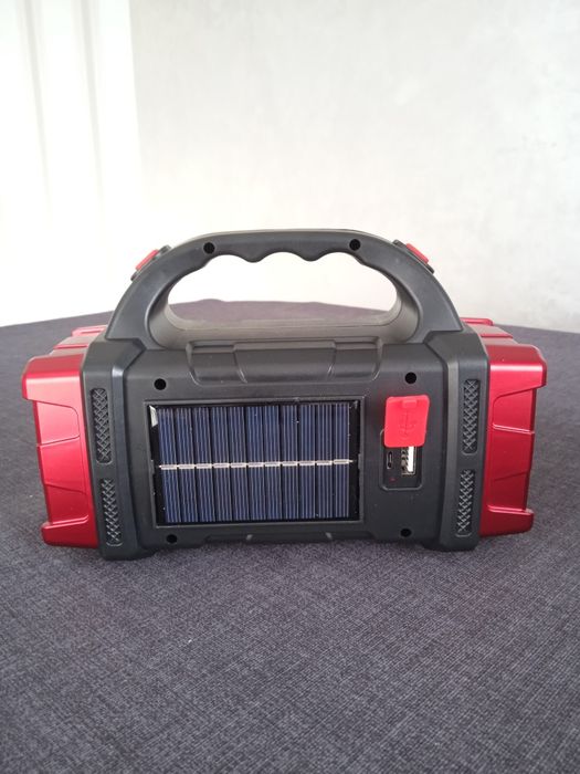 Ліхтар 38W павербанк та сонячна панель