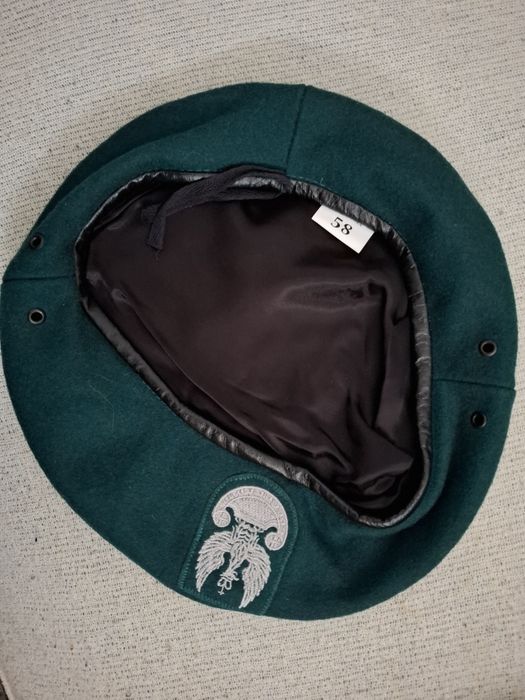 Beret WP Zielony Wojsk Lądowych MON rozmiar 58.